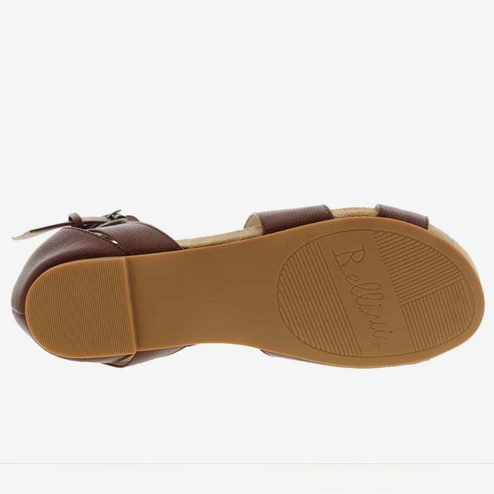 Bellini Nambi Brown Sandals NWT SZ8.5 - Picture 3 of 5